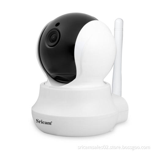 Sricam Indoor night vision IP Camera cheapest wireless Camera rotation IP Camera H.264 CMOS MicroSD Card